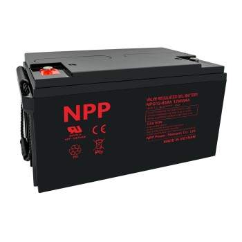 Akumuliatorius 12V 65Ah, Pb GEL T14(M6) NPP