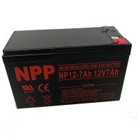 Akumuliatorius 12V 7Ah T1(F1) Pb AGM NPP