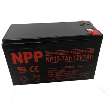 Akumuliatorius 12V 7Ah T1(F1) Pb AGM NPP Akumuliatorius 12V 7Ah T1(F1) Pb AGM NPP