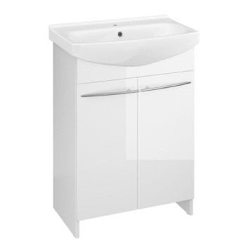 Bathroom cabinet with washbasin Cersanit 496 ARSENA 60WHI Bathroom cabinet with washbasin Cersanit 496 ARSENA 60WHI