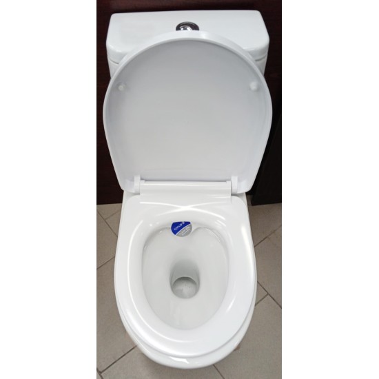 Toilet Cersanit Compact 666 MODUO CO 010 with slow lid