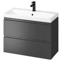 Bathroom cabinet with washbasin Cersanit 886 MODUO SLIM 80
