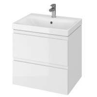 Bathroom cabinet with washbasin Cersanit 977 MODUO 60 white