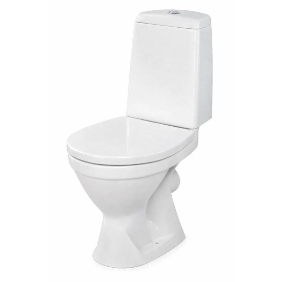 Toilet Cersanit Compact 550 Arktik 011 slow-closing lid