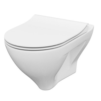 Cersanit B291 WHB wall-hung toilet with slow lid Cersanit B291 WHB wall-hung toilet with slow lid