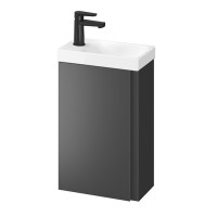 Bathroom cabinet with washbasin Cersanit 885 MODUO 40 antracite