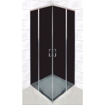 Душевая кабина A1142 90x100 серая без подонна (только стекло)