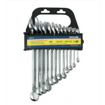 Raktai plokšti-kilpiniai 6-22mm 12 vnt CV PROLINE Raktai plokšti-kilpiniai 6-22mm 12 vnt CV PROLINE