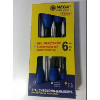 Skrūvgrieži 6 gab. CV MEGA