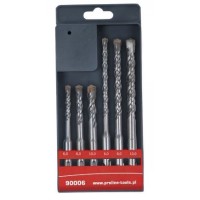 Grąžtai betonui SDS PLUS S4 5-12x160mm 5 vnt Proline