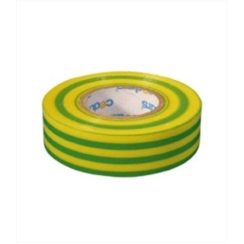 Izoliacija PVC19mm 10m 0.13mm žal/g