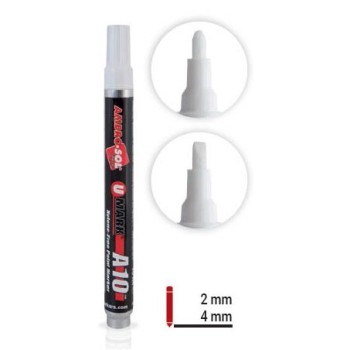 Markeris akrilinis 10mm juodas 2-4mm Ambro-SOL