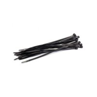 CLAMPS PLASTIC BLACK 2.5X200MM 100PCS PROLINE