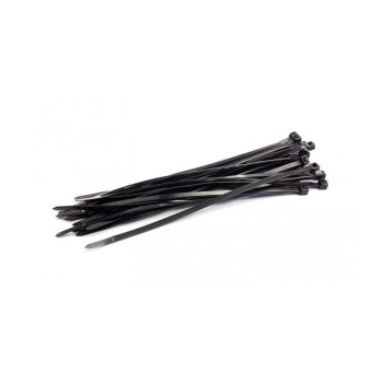 Plastic clips black 4.8x300mm 100pcs.Proline Plastic clips black 4.8x300mm 100pcs.Proline