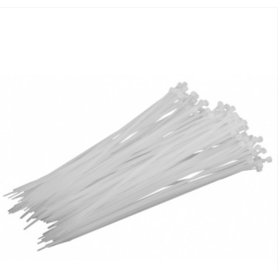 Staples plastic white 3.6x300mm 100pcs Proline
