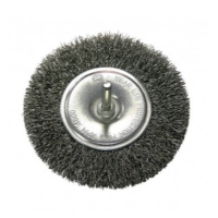 Brush grinding steel 120mm flat for electric drills PROLINE