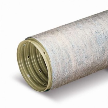 Vamzdis drenažo PVC 74/65/50m su geot. Vamzdis drenažo PVC 74/65/50m su geot.