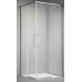 Dušo kabina ELEGANCE 100x100 chrom/skaidri be pado