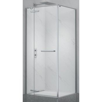 Shower cabin PRESTIGE 90x90 chrome/transparent without base Shower cabin PRESTIGE 90x90 chrome/transparent without base
