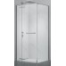 Dušo kabina PRESTIGE 90x90 chrom/skaidri be pado