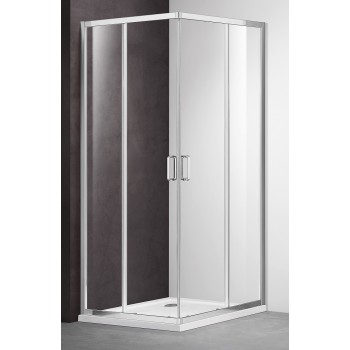 Shower enclosure A1142 80x100 transparent without tray (glass only) Shower enclosure A1142 80x100 transparent without tray (glass only)