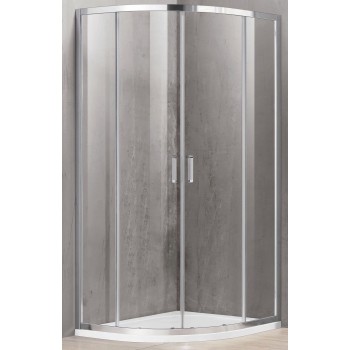 Душевая кабина A2142 80x80 прозрачная без подонна (только стекло)