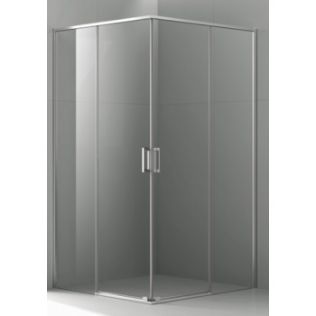Shower cabin AW1142 100x100 grey without tray Shower cabin AW1142 100x100 grey without tray