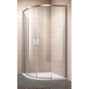 Shower cabin AY2142 90x90 grey without tray Shower cabin AY2142 90x90 grey without tray