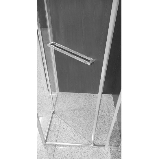 Dušo kabina COMO 90x90 chrome