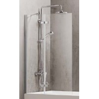 Wall panel for bathroom D6221 90x150 transparent