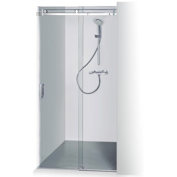 Душевая кабина GABIA PLUS 1565x2000 коричневое стекло, хром