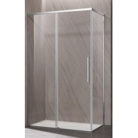 Dušas kabīne NY1131 120x90 caurspīdīga bez paliktņa
