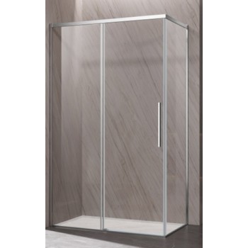Dušas kabīne NY1131 120x100 pelēka bez paliktņa