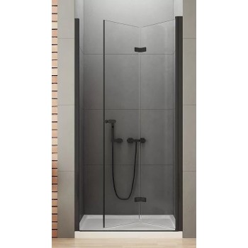 Durys dušo NEW SOLEO black 90x195 dešinės pusės 6mm Durys dušo NEW SOLEO black 90x195 dešinės pusės 6mm