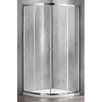 Душевая кабина O2142 прозрачная без подставки (только стекло)