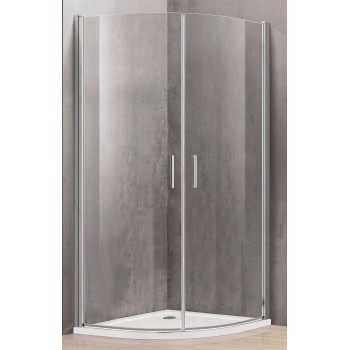 Душевая кабина P2222 80x80 прозрачная без подонна (только стекло)