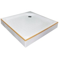 Shower tray low square 90x90