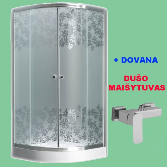 IŠPARDAVIMAS! Dušo kabina RA01 DOVANA dušo maišytuvas A1111