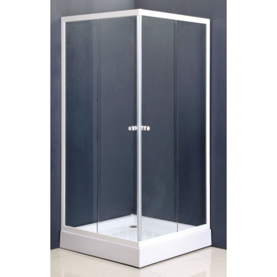 Shower enclosure S837 90x90 fabric