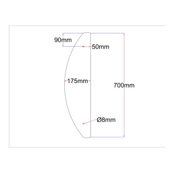 Veidrodis dušo kabinai F0005977