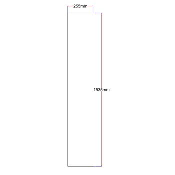 Dušo kabinos šoninis stiklas tiesus 255x1535 fabric 3.93. Dušo kabinos šoninis stiklas tiesus 255x1535 fabric 3.93.