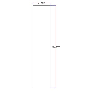 Dušo kabinos šoninis stiklas tiesus 340x1597 fabric 3.25. Dušo kabinos šoninis stiklas tiesus 340x1597 fabric 3.25.