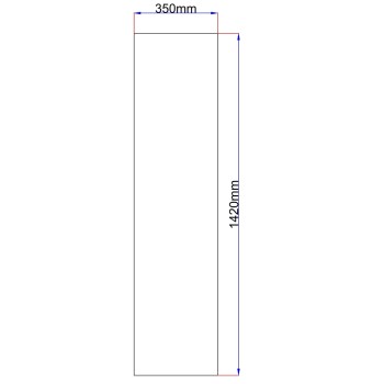 Dušo kabinos šoninis stiklas tiesus 350x1420 fabric 3.87. Dušo kabinos šoninis stiklas tiesus 350x1420 fabric 3.87.