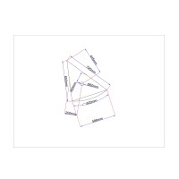 Semi-mirror glass 655x795x586