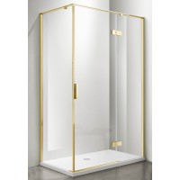 Dušo kabina WM1231 90x90 GOLD skaidri be pado