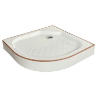 Shower tray low round 90x90 
