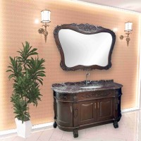Bathroom furniture set 8158B with mirror
