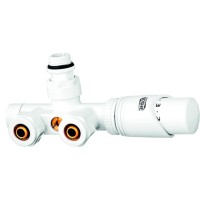 Thermostatic valve for coil 0300.332 right white