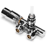 Thermostatic valve for coil 0300.330 right chrome