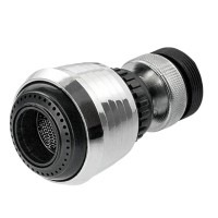 Aeratorius S. 24-1 iš BMD10 2 padėčių juodas chromas